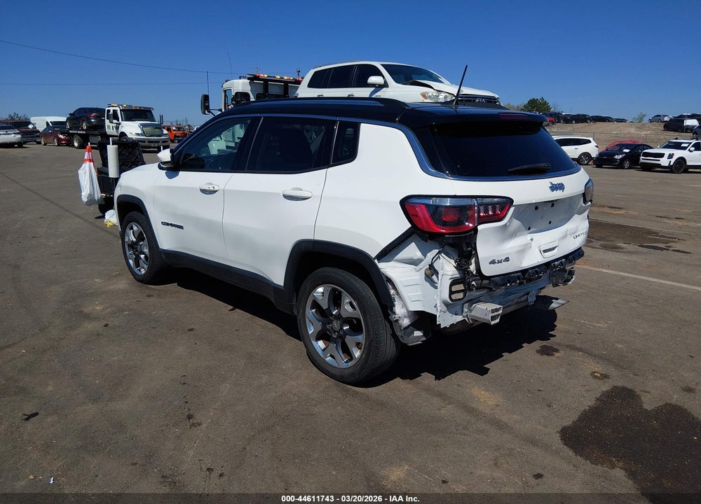 2018 JEEP COMPASS LIMITED 4X4 VIN: 3C4NJDCB4JT206644