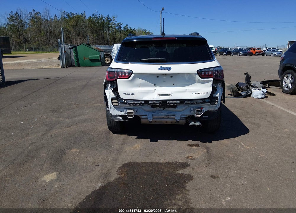 2018 JEEP COMPASS LIMITED 4X4 VIN: 3C4NJDCB4JT206644