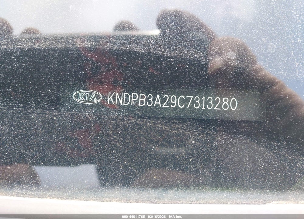 2012 KIA SPORTAGE LX VIN: KNDPB3A29C7313280