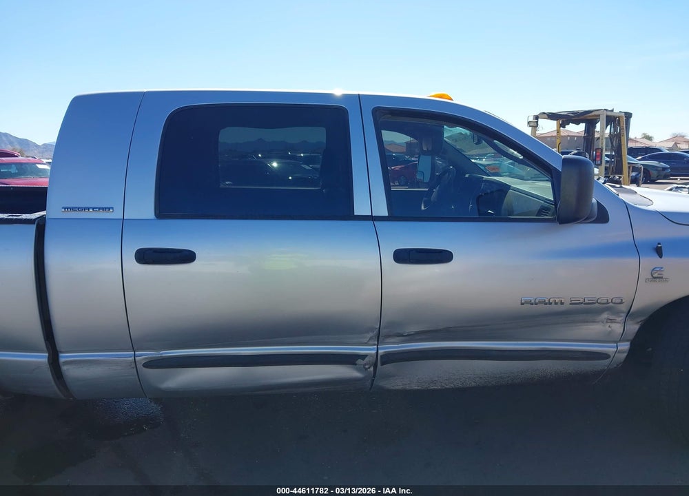 2006 DODGE RAM 3500 SLT VIN: 3D7ML49C86G269466