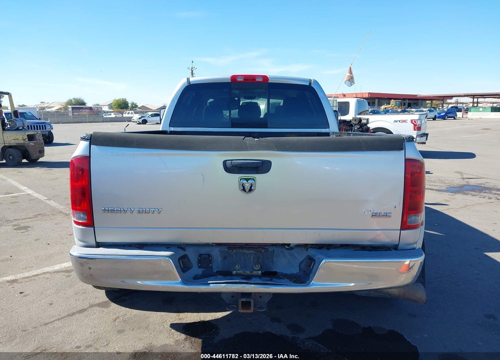 2006 DODGE RAM 3500 SLT VIN: 3D7ML49C86G269466