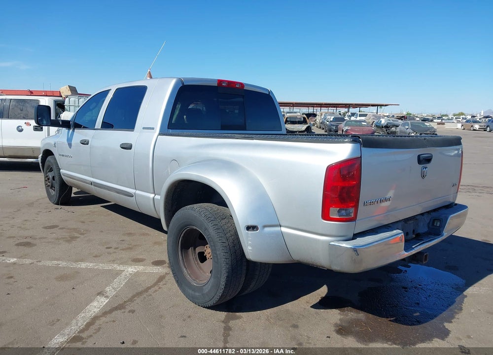 2006 DODGE RAM 3500 SLT VIN: 3D7ML49C86G269466