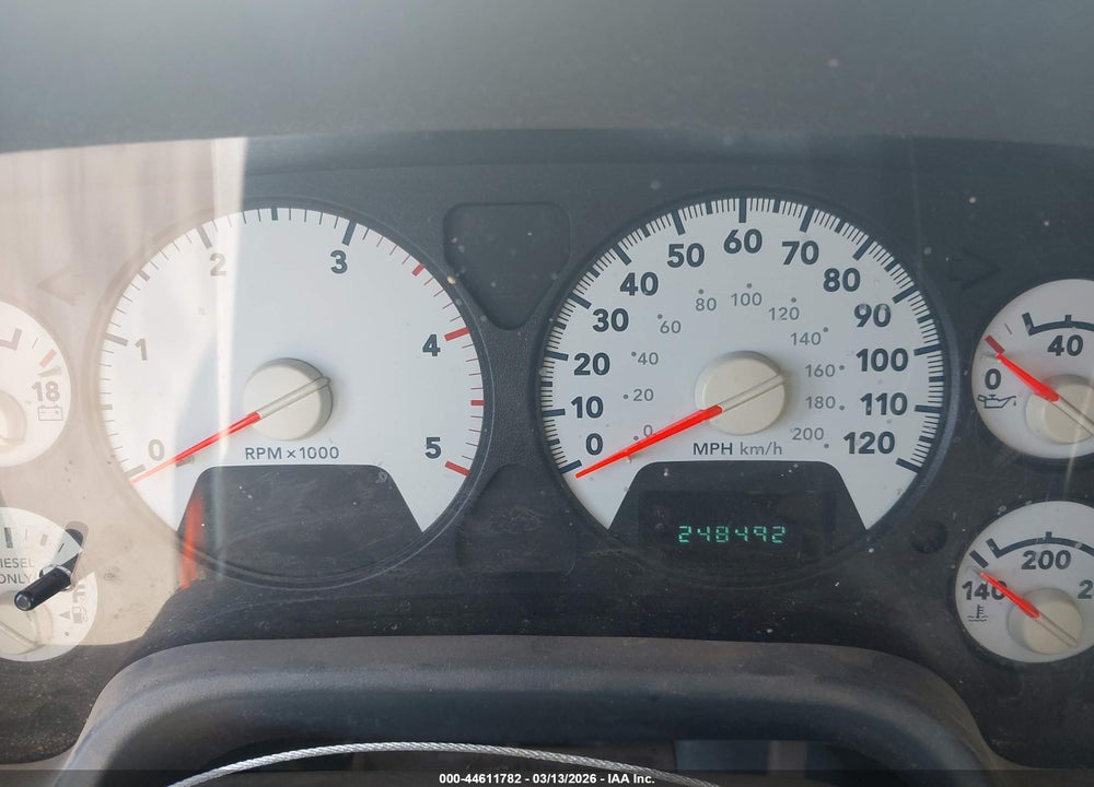 2006 DODGE RAM 3500 SLT VIN: 3D7ML49C86G269466