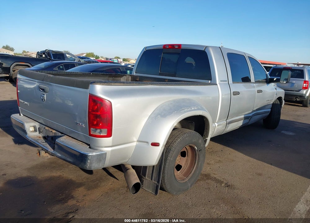 2006 DODGE RAM 3500 SLT VIN: 3D7ML49C86G269466