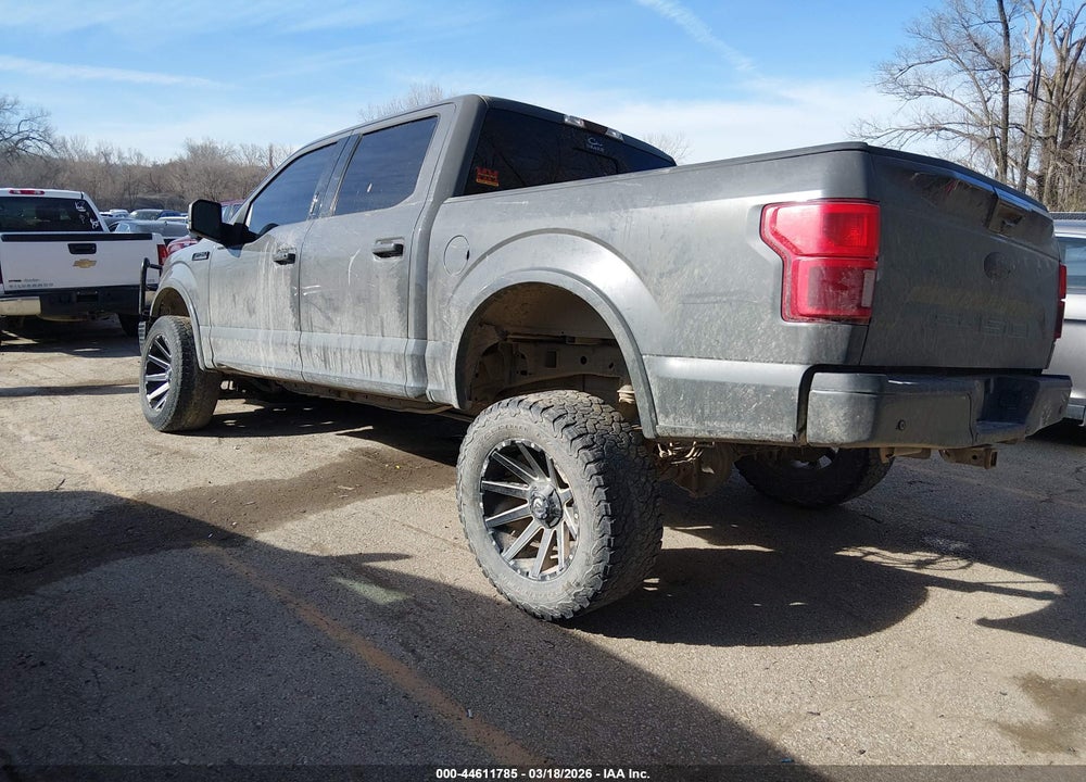 2018 FORD F-150 LARIAT VIN: 1FTEW1EG0JFC01055
