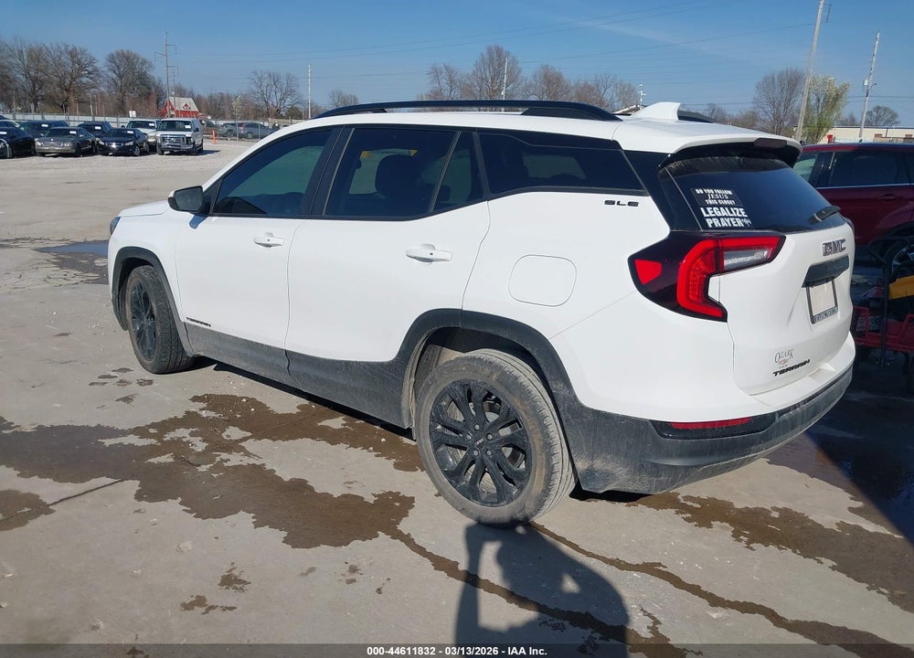 2022 GMC TERRAIN FWD SLE VIN: 3GKALMEV5NL238352