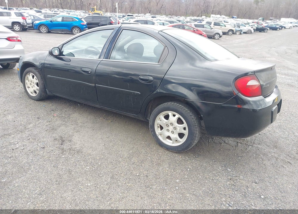 2005 DODGE NEON SXT VIN: 1B3ES56C45D110517