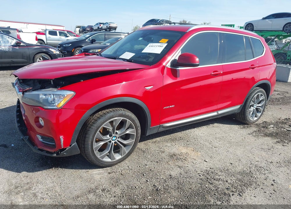 2016 BMW X3 XDRIVE28I VIN: 5UXWX9C5XG0D76332