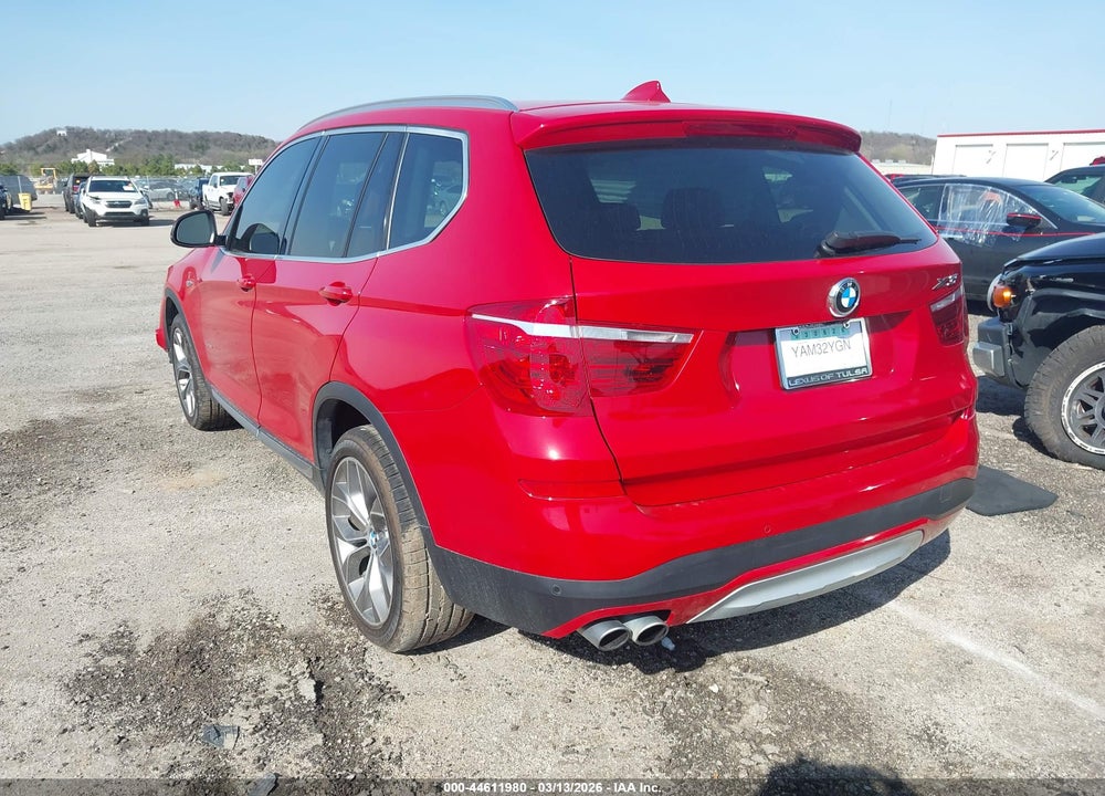 2016 BMW X3 XDRIVE28I VIN: 5UXWX9C5XG0D76332