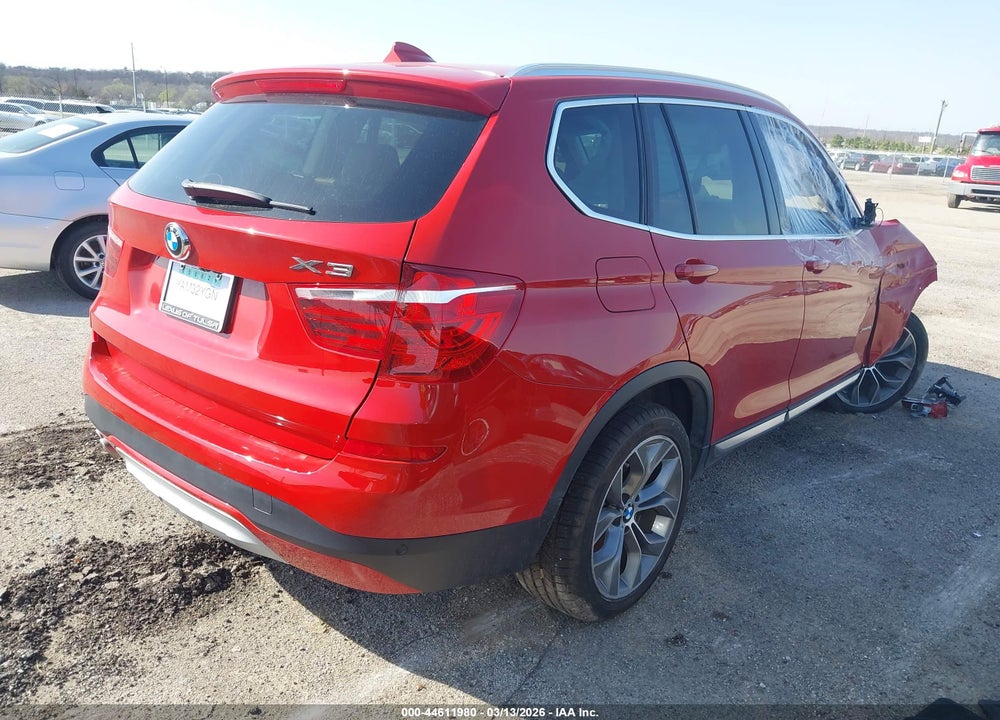 2016 BMW X3 XDRIVE28I VIN: 5UXWX9C5XG0D76332