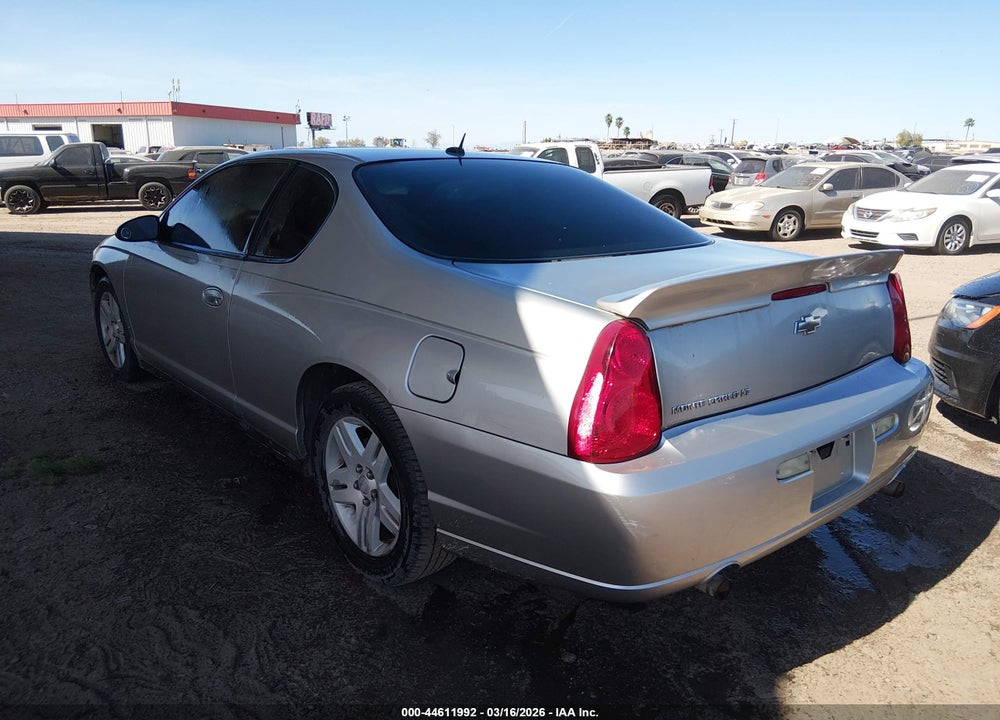 2006 CHEVROLET MONTE CARLO LT VIN: 2G1WK151569302970