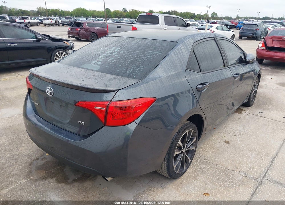 2017 TOYOTA COROLLA SE VIN: 2T1BURHE0HC800283