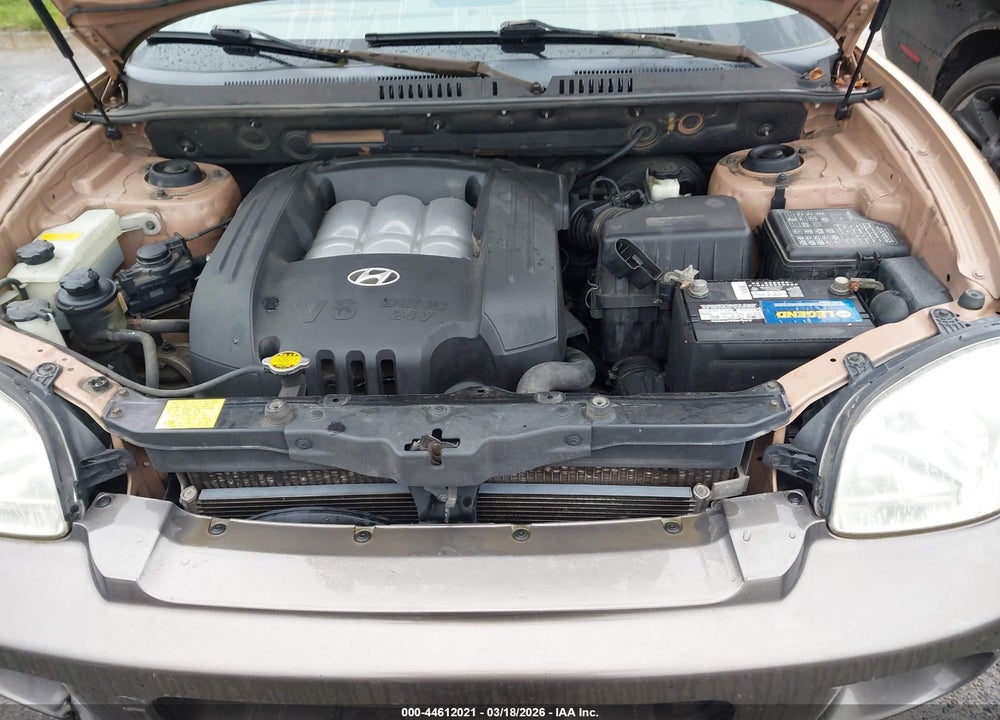 2004 HYUNDAI SANTA FE GLS VIN: KM8SC13D24U766228
