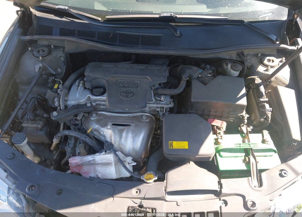 2012 TOYOTA CAMRY L VIN: 4T1BF1FK0CU624525