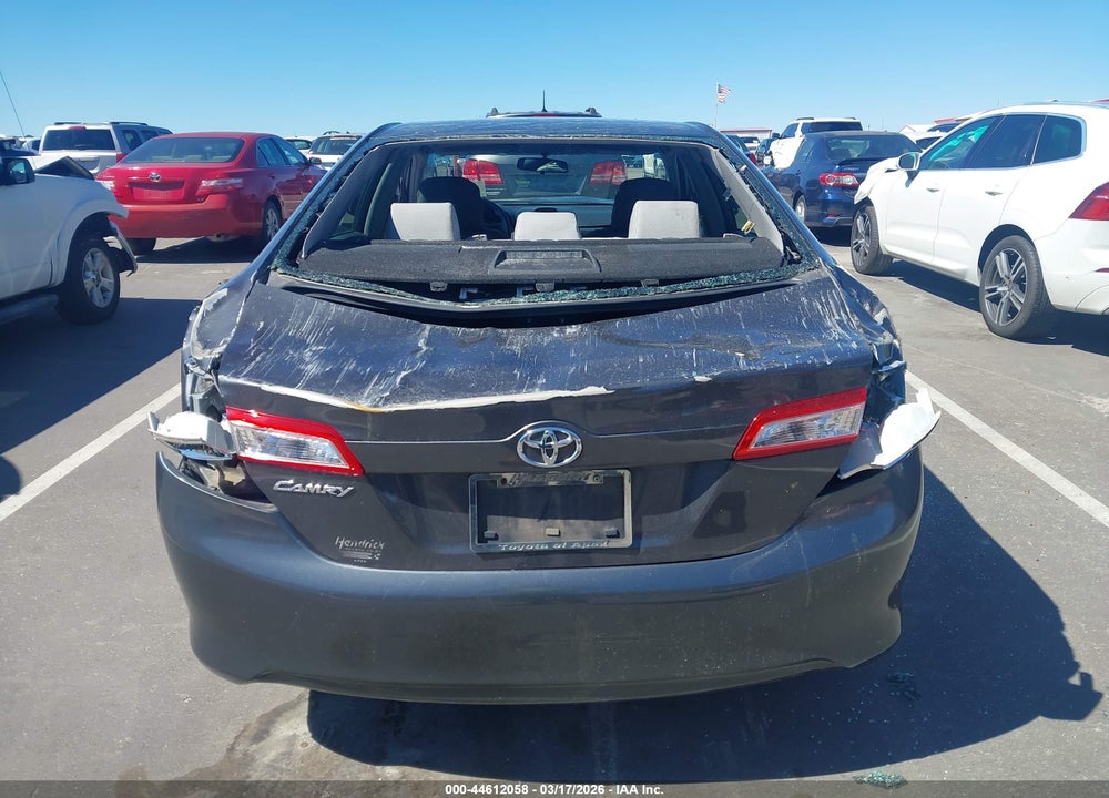 2012 TOYOTA CAMRY L VIN: 4T1BF1FK0CU624525