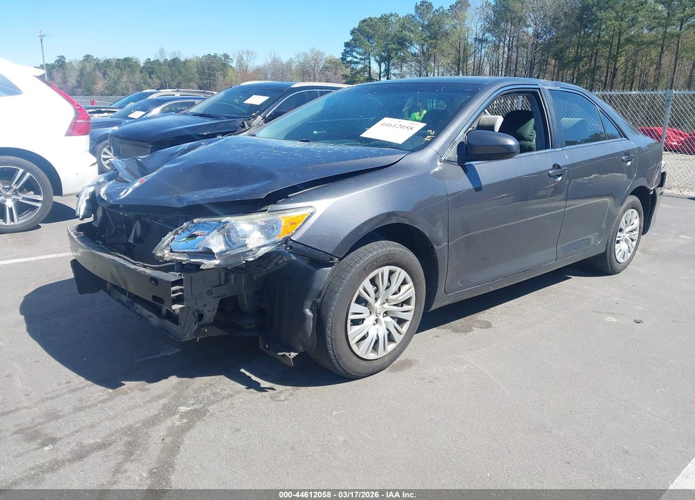 2012 TOYOTA CAMRY L VIN: 4T1BF1FK0CU624525