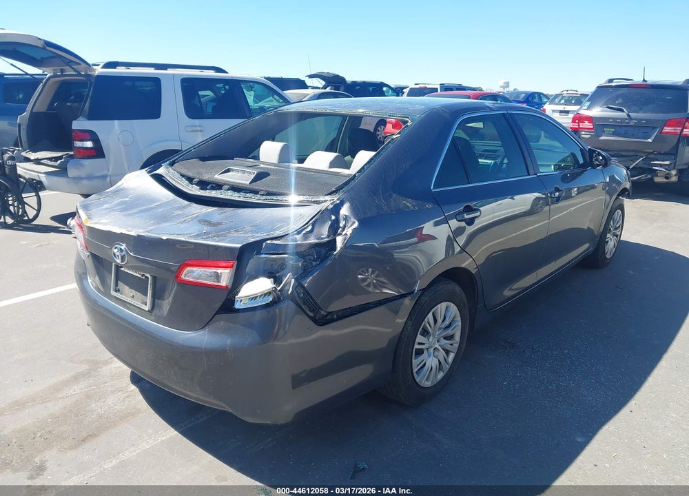 2012 TOYOTA CAMRY L VIN: 4T1BF1FK0CU624525