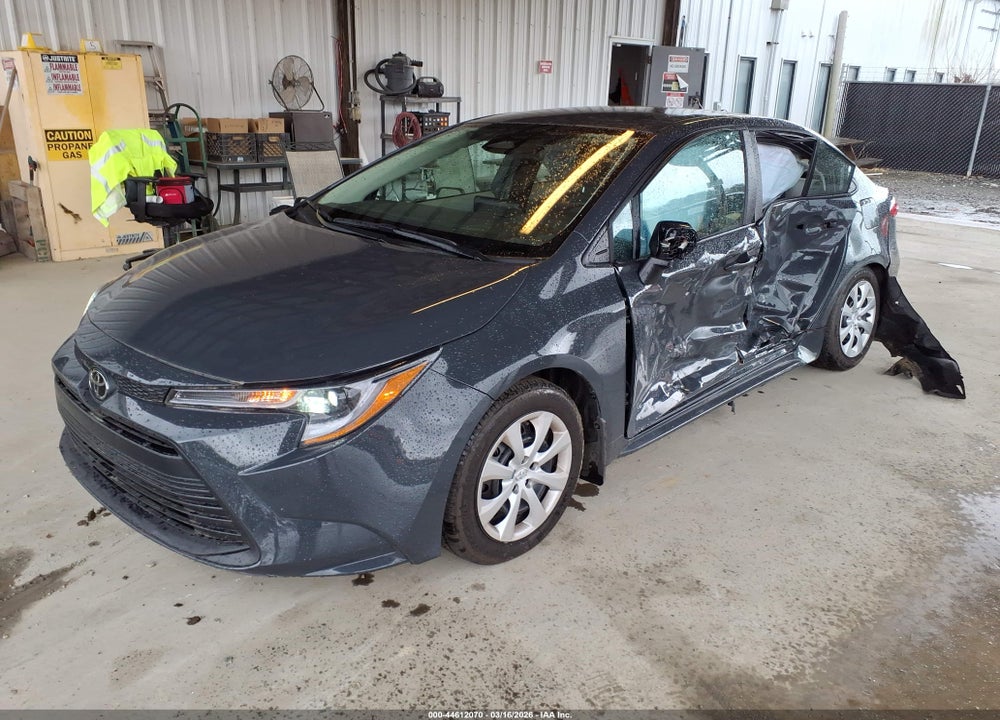 2025 TOYOTA COROLLA LE VIN: 5YFB4MDE2SP358218