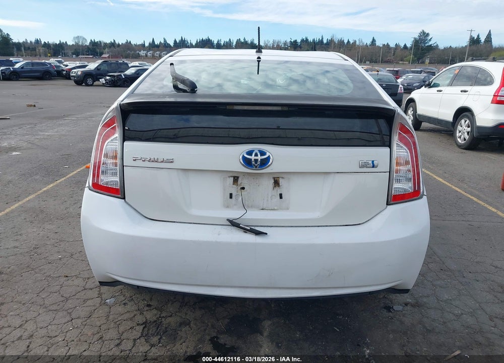 2012 TOYOTA PRIUS TWO VIN: JTDKN3DU9C5452397