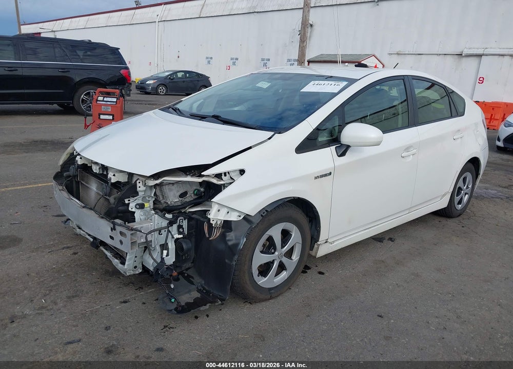 2012 TOYOTA PRIUS TWO VIN: JTDKN3DU9C5452397
