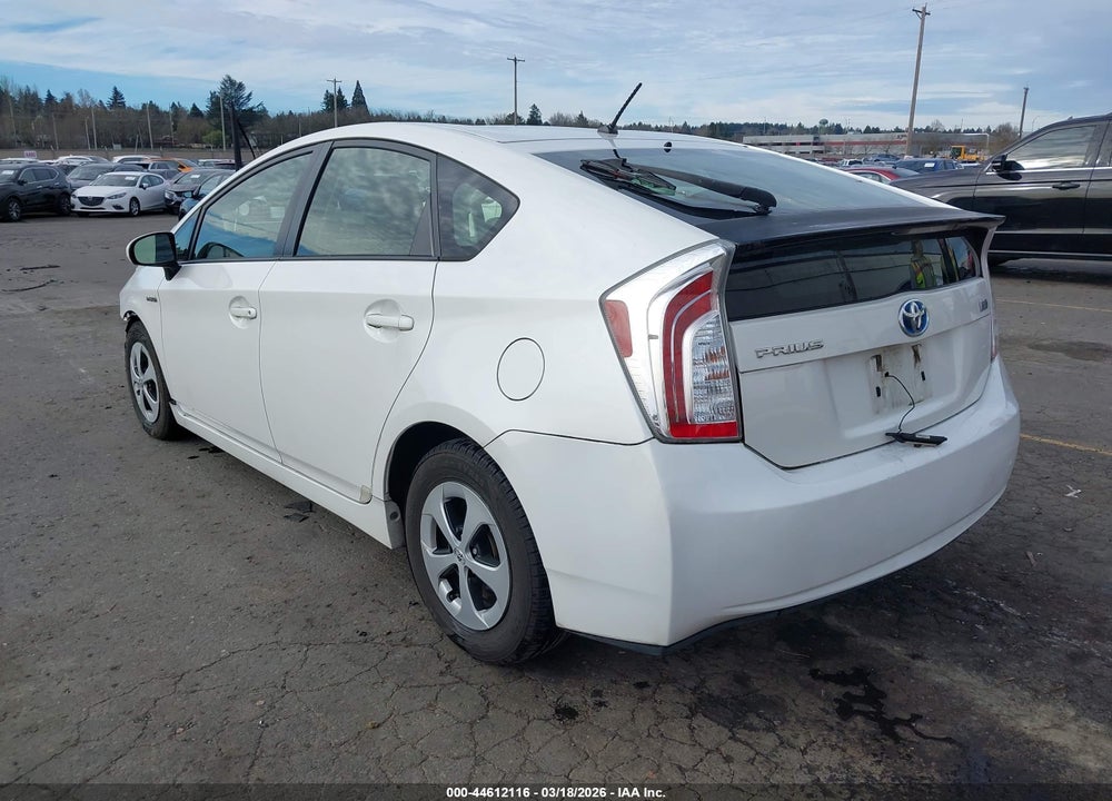 2012 TOYOTA PRIUS TWO VIN: JTDKN3DU9C5452397