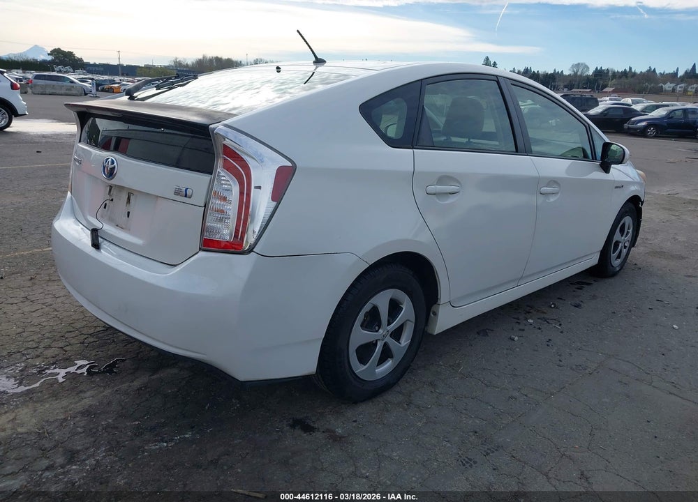 2012 TOYOTA PRIUS TWO VIN: JTDKN3DU9C5452397