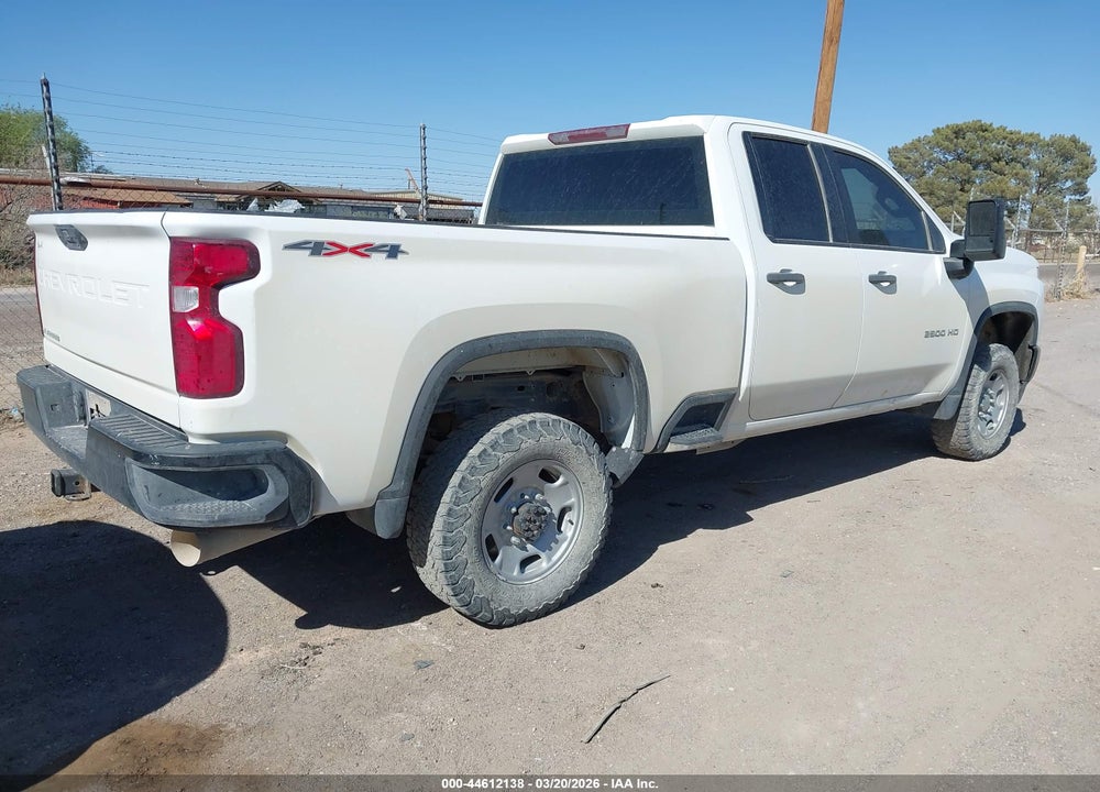 2023 CHEVROLET SILVERADO 2500HD 4WD  STANDARD BED WT VIN: 1GC5YLEY0PF165990