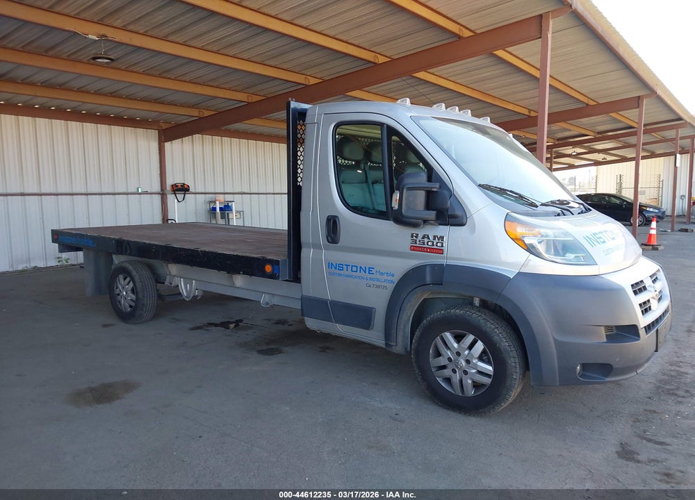 2014 RAM PROMASTER 3500 CAB VIN: 3C7WRVFD9EE129668