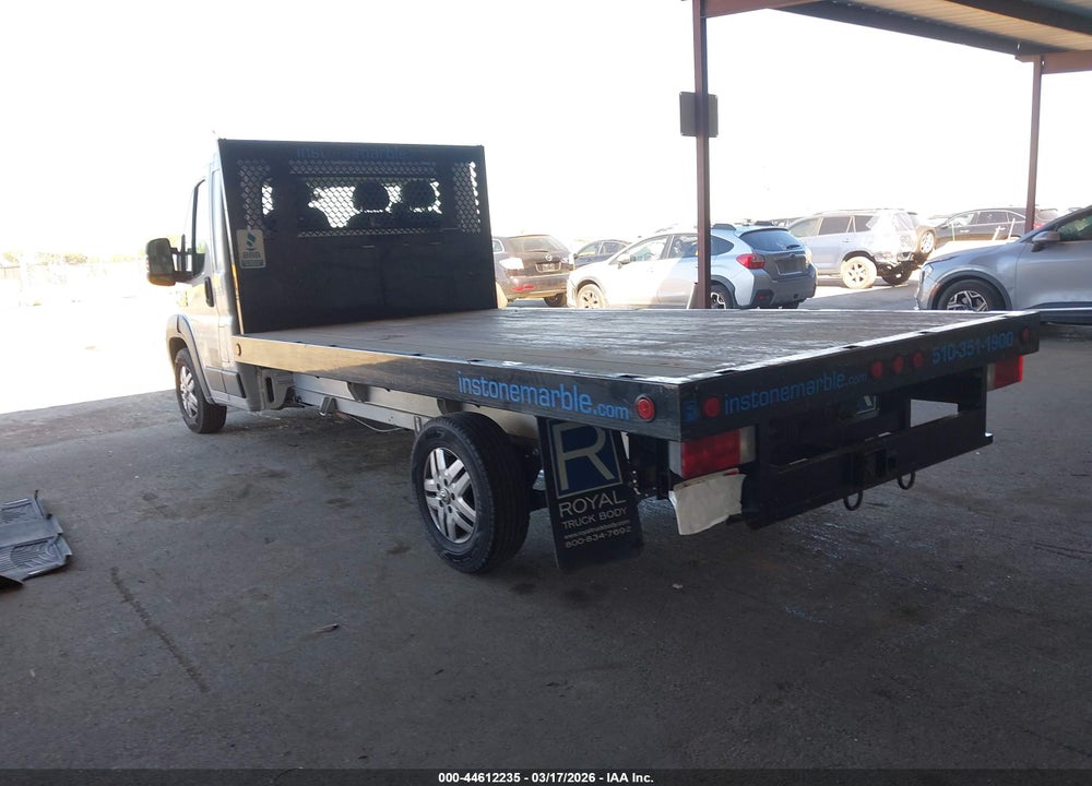 2014 RAM PROMASTER 3500 CAB VIN: 3C7WRVFD9EE129668