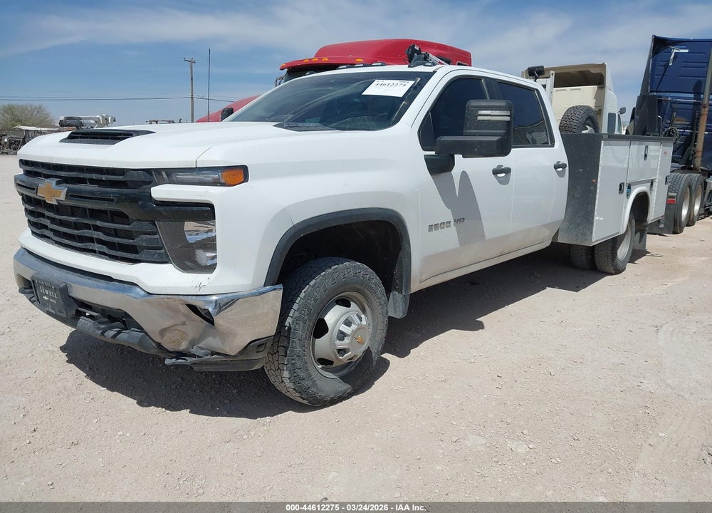 2024 CHEVROLET SILVERADO 3500HD CHASSIS WORK TRUCK VIN: 1GB4YSEYXRF157389