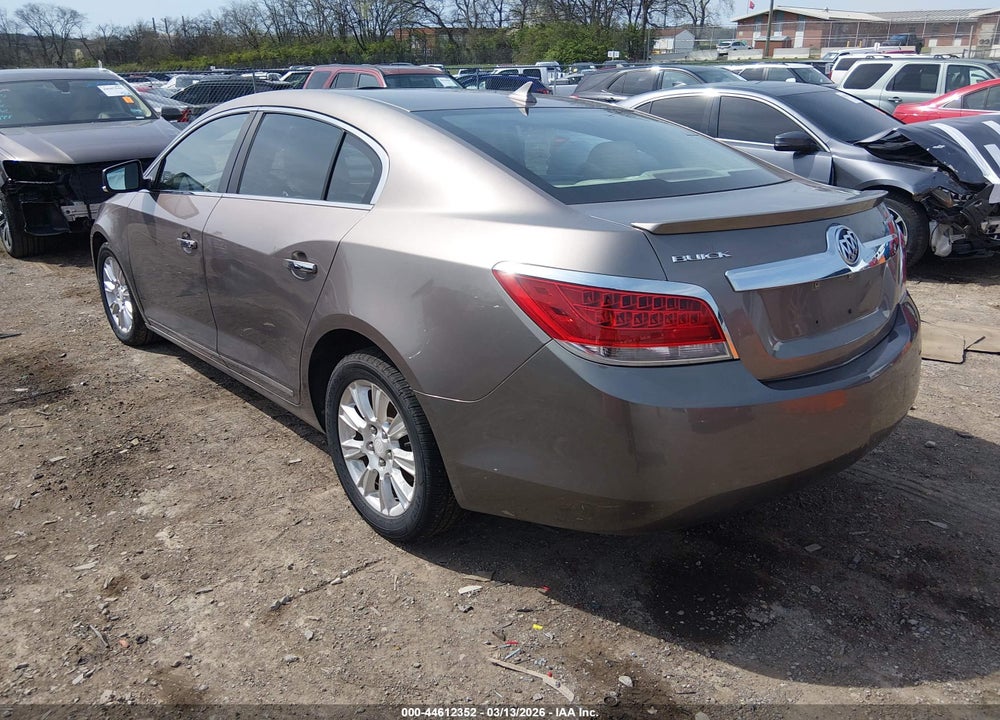 2012 BUICK LACROSSE LEATHER GROUP VIN: 1G4GC5ERXCF228725