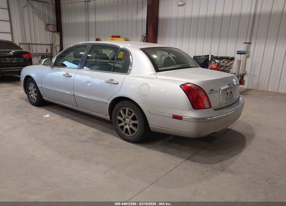 2008 KIA AMANTI VIN: KNALD125785165426