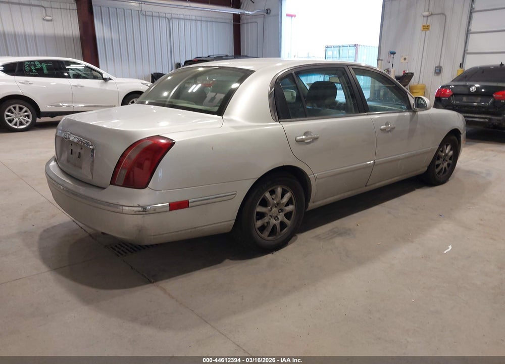 2008 KIA AMANTI VIN: KNALD125785165426