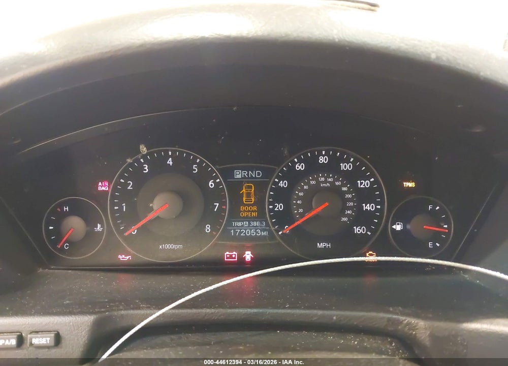 2008 KIA AMANTI VIN: KNALD125785165426