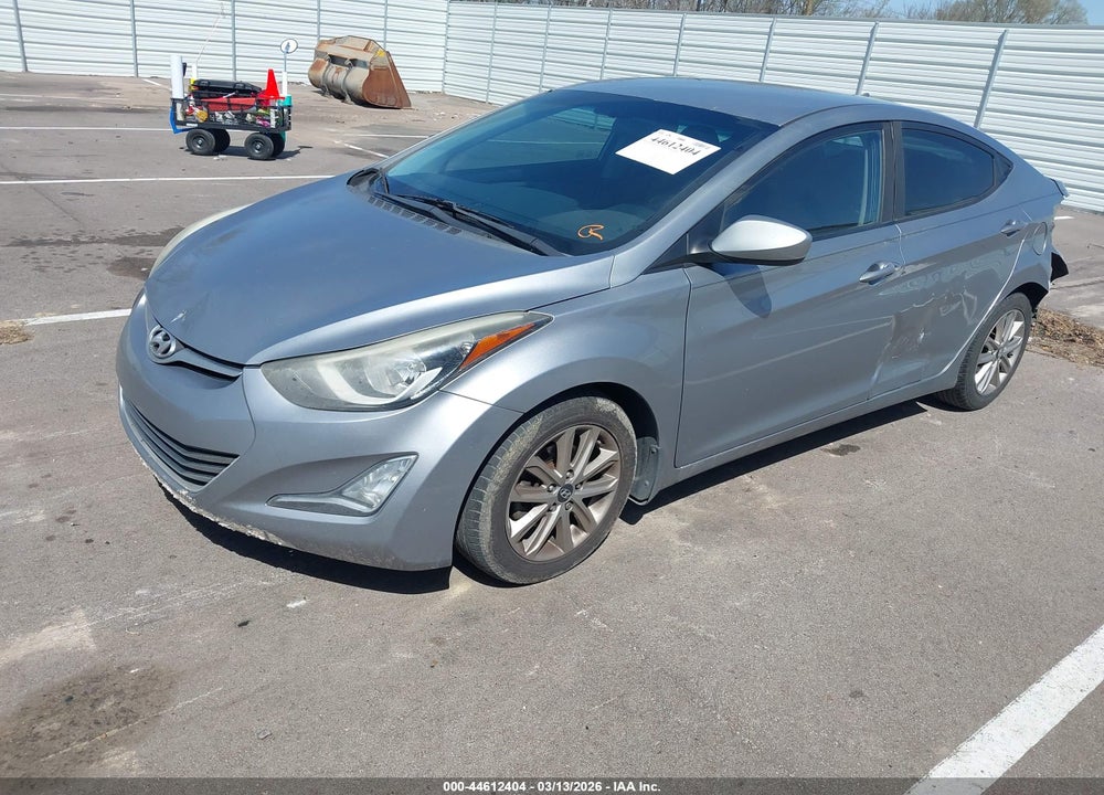 2015 HYUNDAI ELANTRA SE VIN: 5NPDH4AE9FH556329