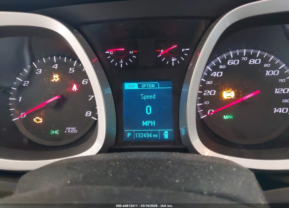 2013 CHEVROLET EQUINOX 1LT VIN: 2GNALDEK6D6186502