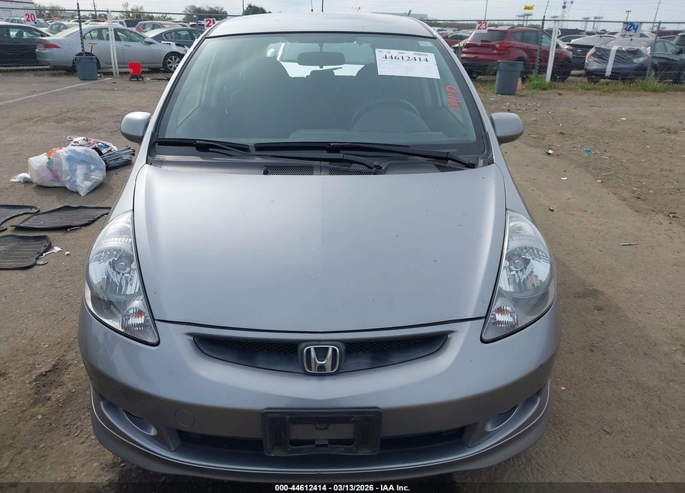 2008 HONDA FIT SPORT VIN: JHMGD38608S028893