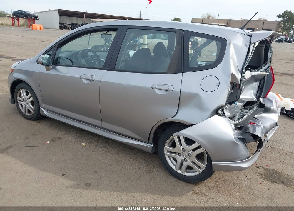 2008 HONDA FIT SPORT VIN: JHMGD38608S028893