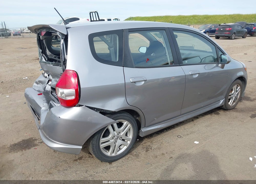 2008 HONDA FIT SPORT VIN: JHMGD38608S028893