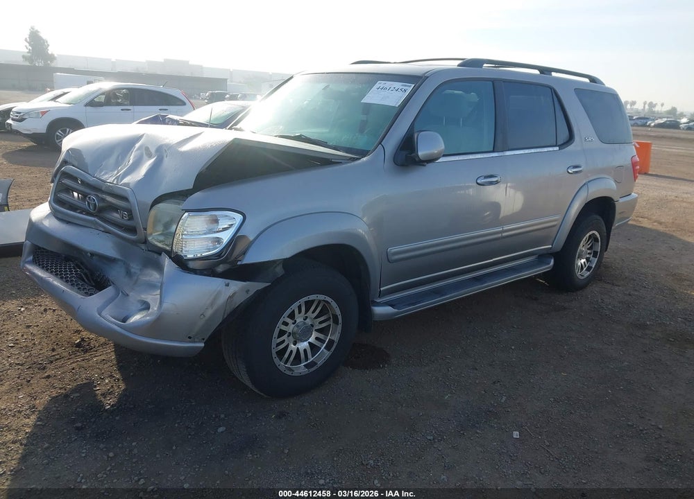 2002 TOYOTA SEQUOIA SR5 V8 VIN: 5TDZT34A72S105847