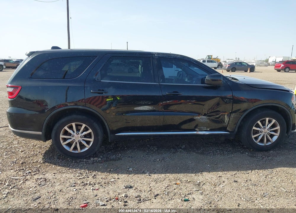 2016 DODGE DURANGO SXT VIN: 1C4RDHAG9GC483485