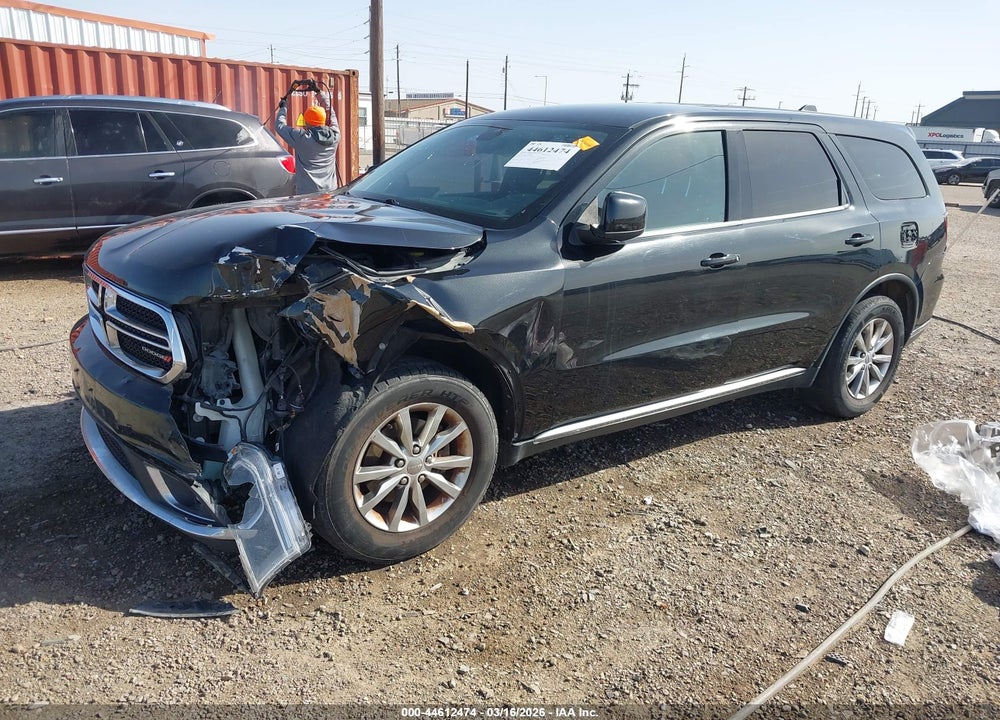2016 DODGE DURANGO SXT VIN: 1C4RDHAG9GC483485