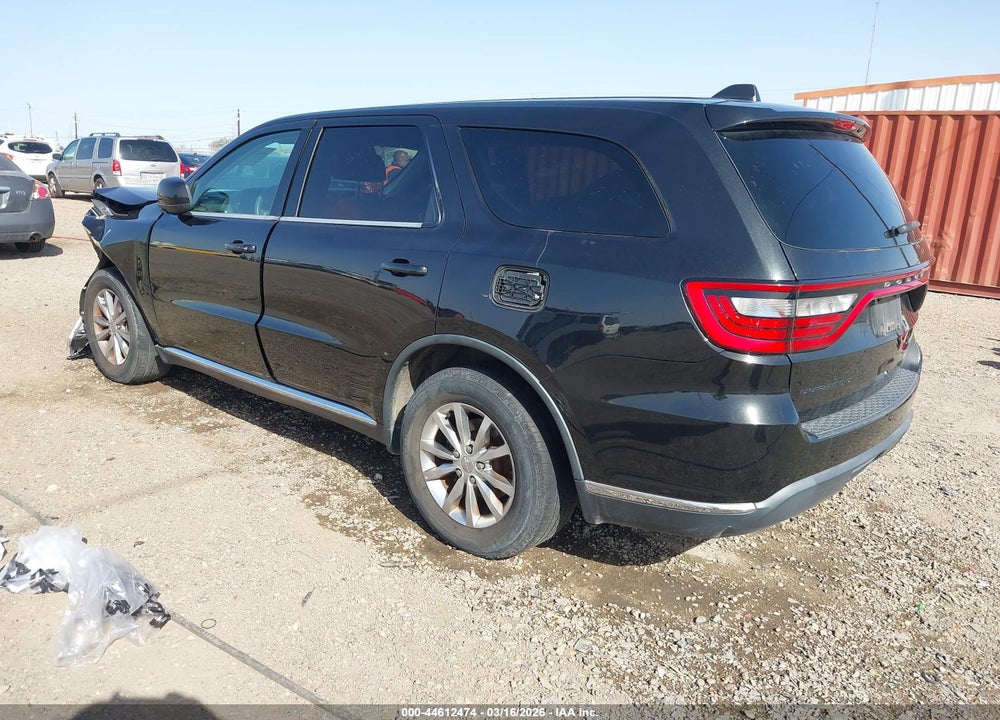 2016 DODGE DURANGO SXT VIN: 1C4RDHAG9GC483485