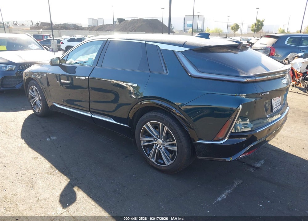 2024 CADILLAC LYRIQ LUXURY W/1SD VIN: 1GYKPRRLXRZ107937