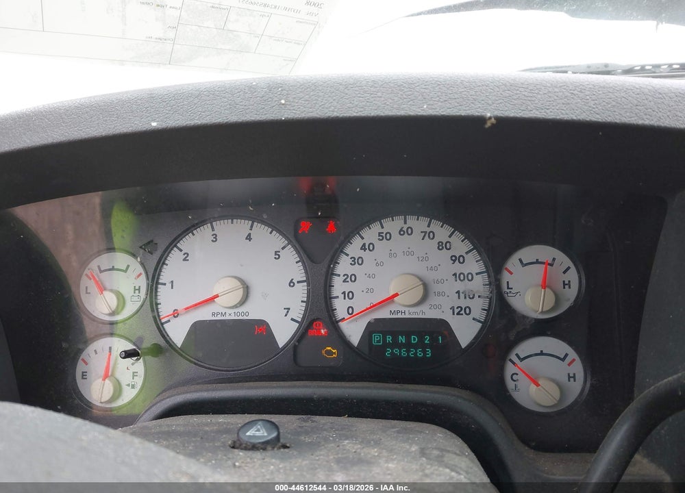 2008 DODGE RAM 1500 SLT VIN: 1D7HU18248S566557