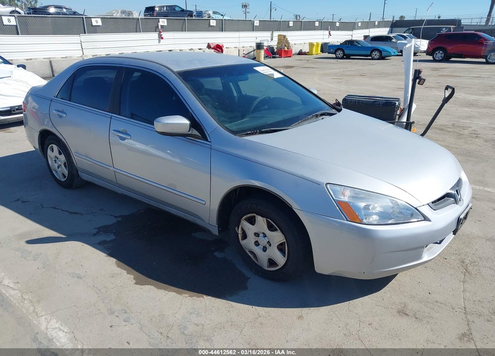 2005 HONDA ACCORD 2.4 LX VIN: 3HGCM56455G703218