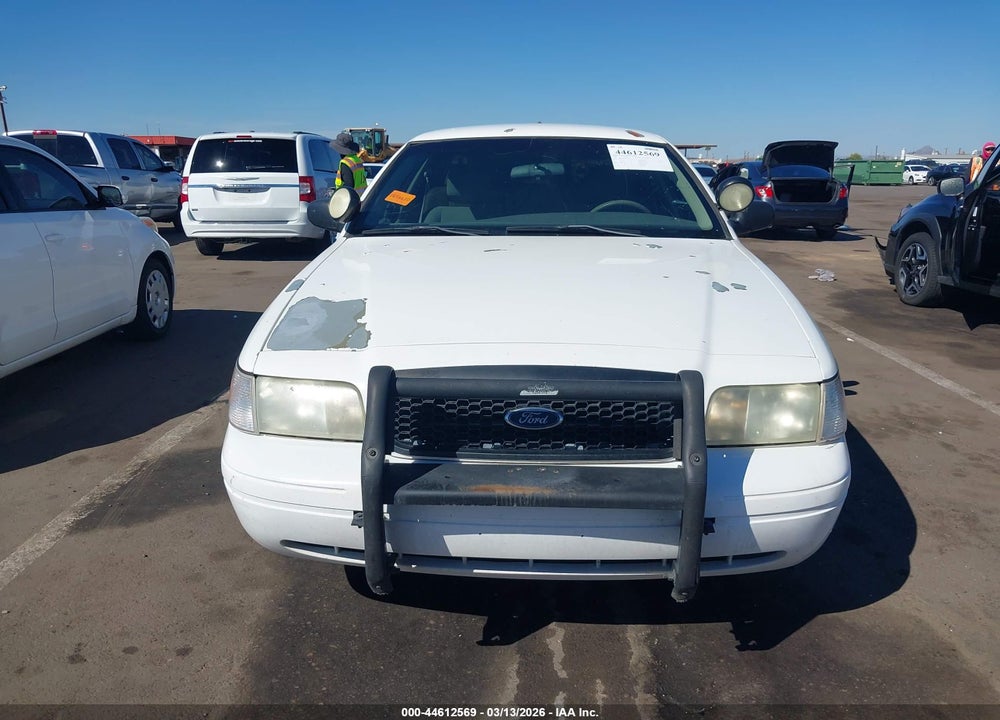 2010 FORD CROWN VICTORIA POLICE/POLICE INTERCEPTOR VIN: 2FABP7BV8AX106081