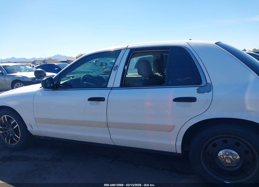 2010 FORD CROWN VICTORIA POLICE/POLICE INTERCEPTOR VIN: 2FABP7BV8AX106081