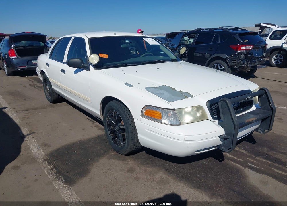2010 FORD CROWN VICTORIA POLICE/POLICE INTERCEPTOR VIN: 2FABP7BV8AX106081