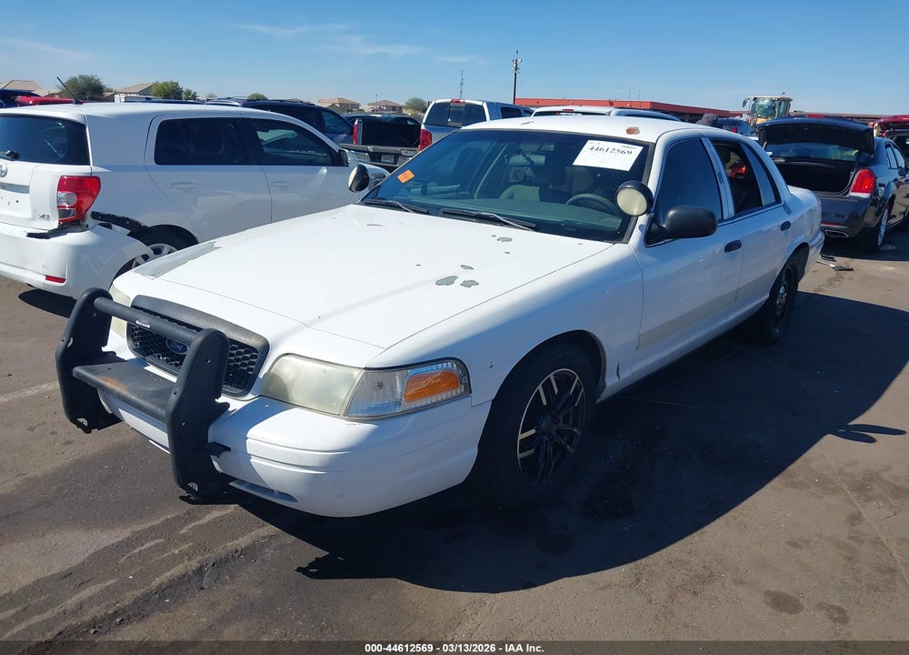2010 FORD CROWN VICTORIA POLICE/POLICE INTERCEPTOR VIN: 2FABP7BV8AX106081